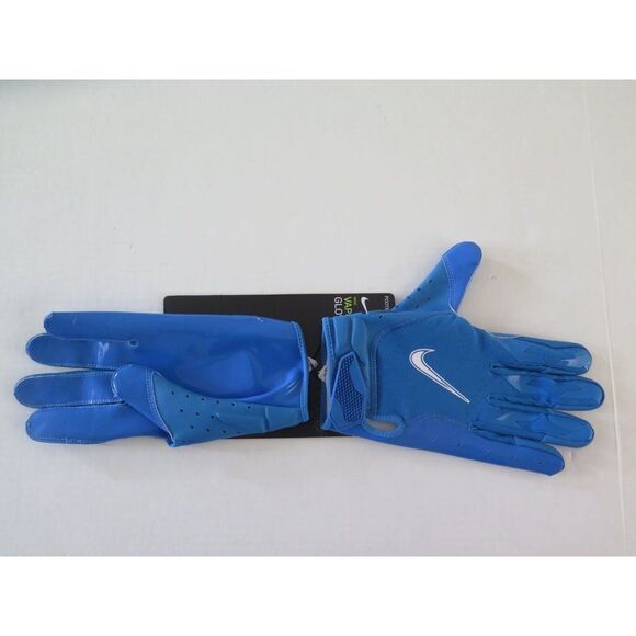 Nike CZ4127-490 Men's Sz 3XL Blue/White Vapor Jet Football Gloves - Picture 5 of 8